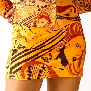 House of Sunny mini skirt NWT